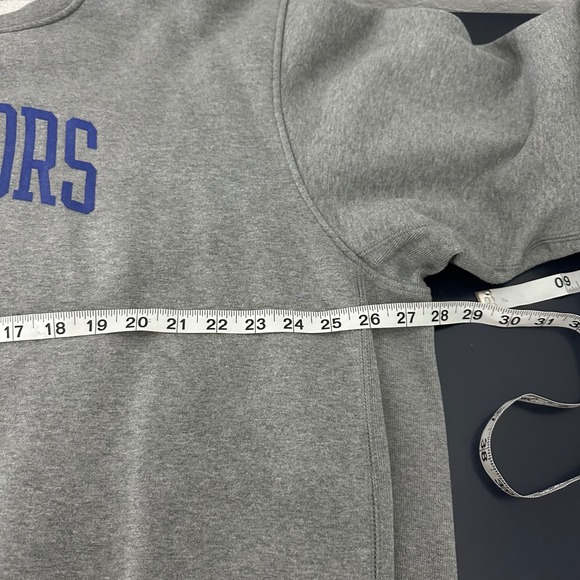 Nike Golden State Warriors Pullover Crewneck Sweatshirt Gray XXL Sportswear Fan - Picture 8 of 8